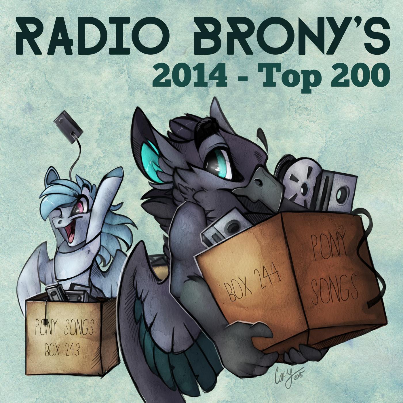 Cover for 'Radio Brony - TOP 200 of 2014'